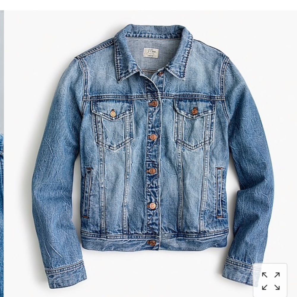 Jcrew classic denim jacket